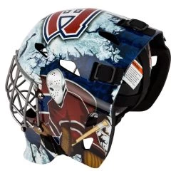 Franklin GFM 1500 Montreal Canadiens Goalie Face Mask 9 Franklin GFM 1500 Montreal Canadiens Goalie Face Mask -Baseball Equipment 025725426485 inset4