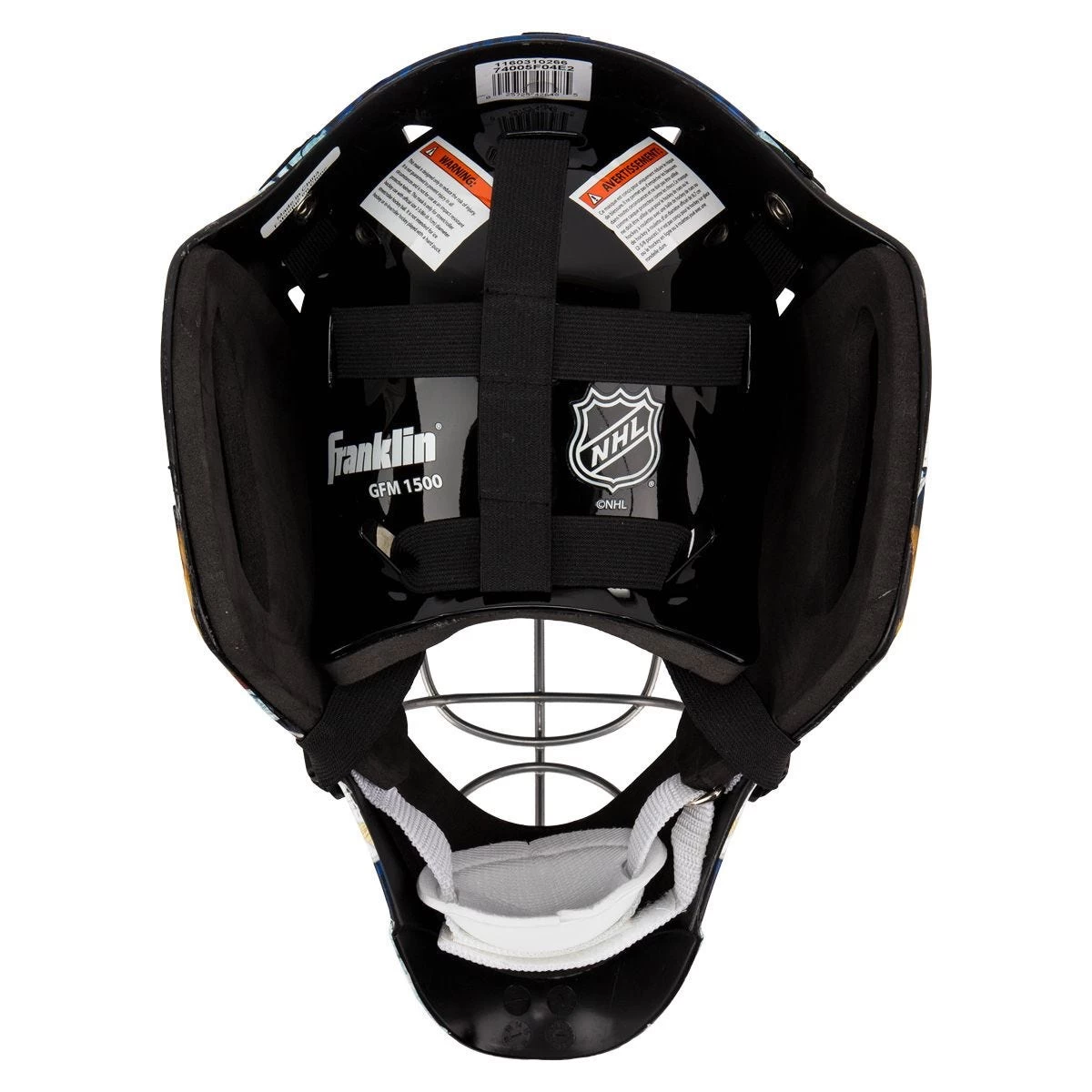 Franklin GFM 1500 Montreal Canadiens Goalie Face Mask 5 Franklin GFM 1500 Montreal Canadiens Goalie Face Mask - Image 5