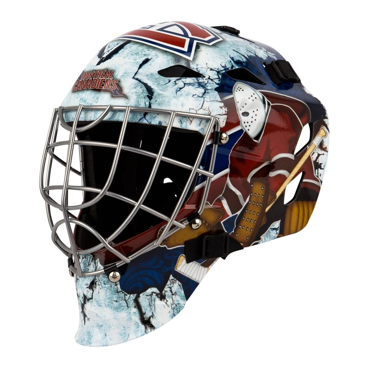 Franklin GFM 1500 Montreal Canadiens Goalie Face Mask 1 Franklin GFM 1500 Montreal Canadiens Goalie Face Mask