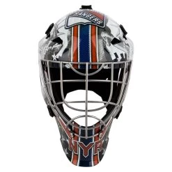 Franklin GFM 1500 New York Rangers Goalie Face Mask -Baseball Equipment 025725426621 inset3