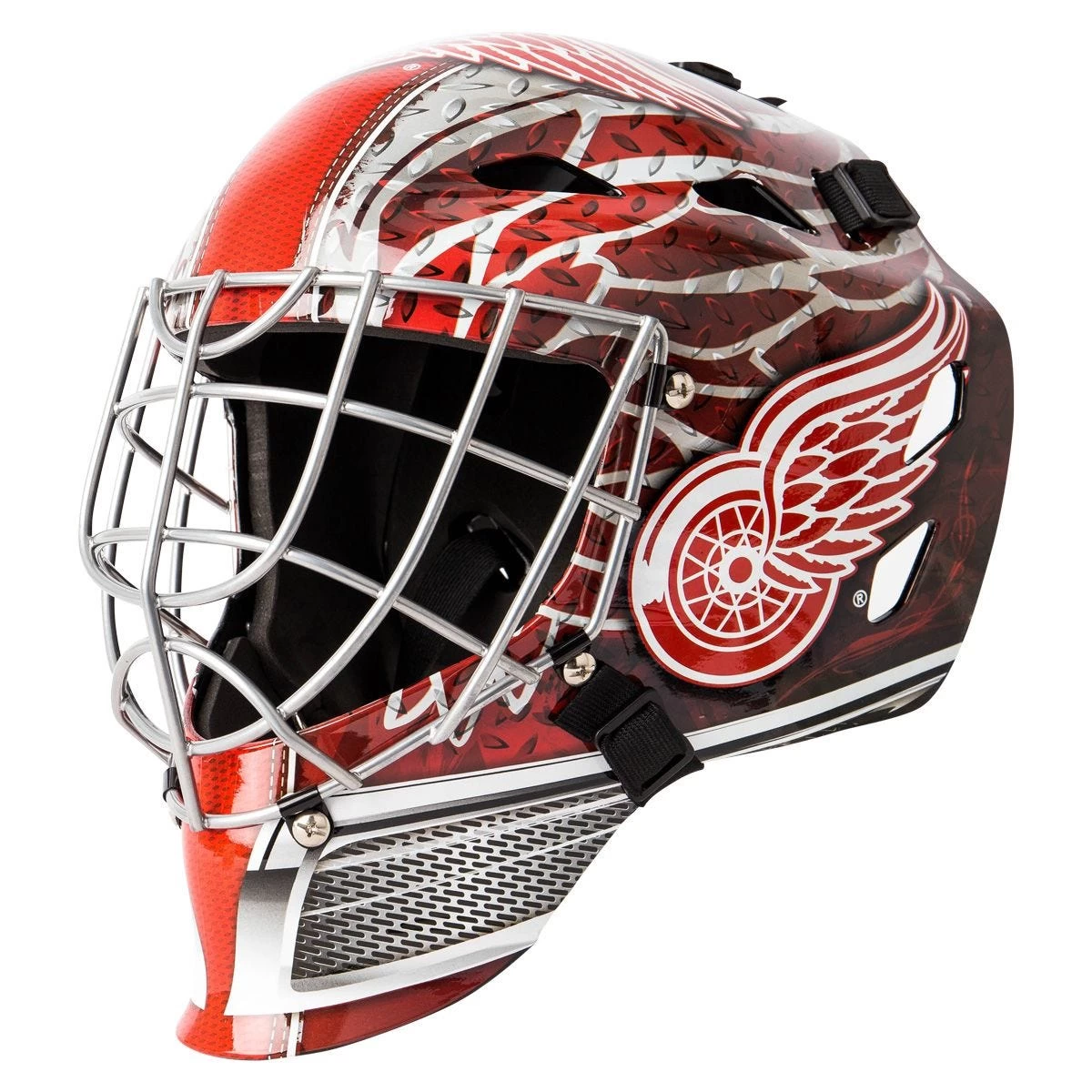 Franklin GFM 1500 Detroit Red Wings Goalie Face Mask 1 Franklin GFM 1500 Detroit Red Wings Goalie Face Mask