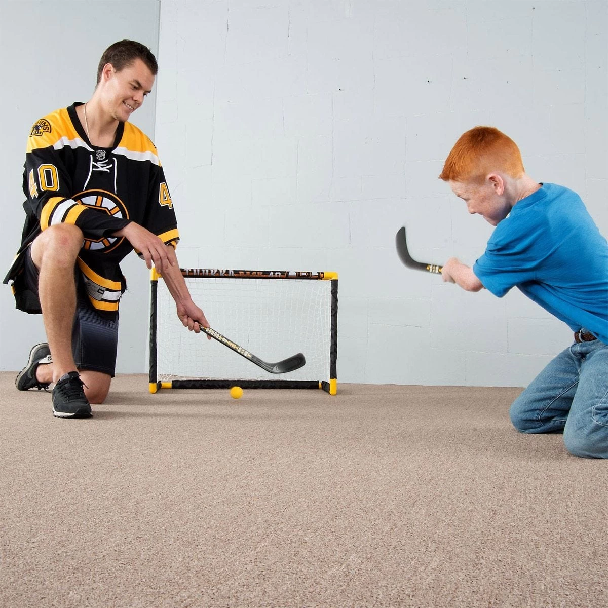 Tuukka Rask Franklin Mini Hockey Goal & Target Set 2 Tuukka Rask Franklin Mini Hockey Goal & Target Set - Image 2