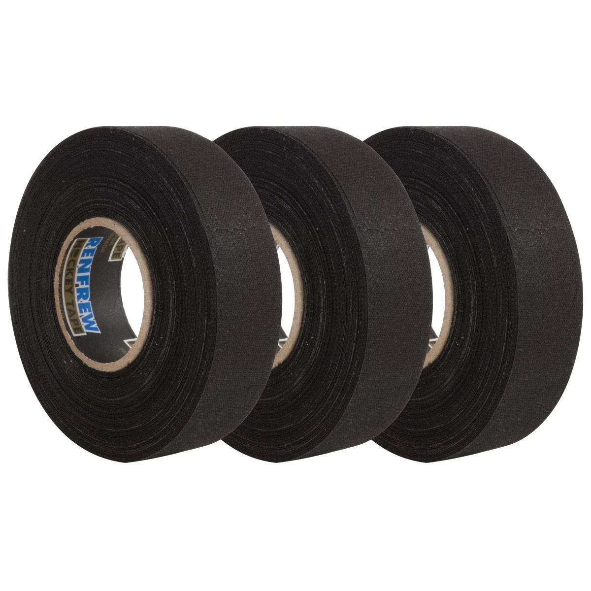 Renfrew Black Cloth Hockey Tape - 3 Pack 1 Renfrew Black Cloth Hockey Tape - 3 Pack