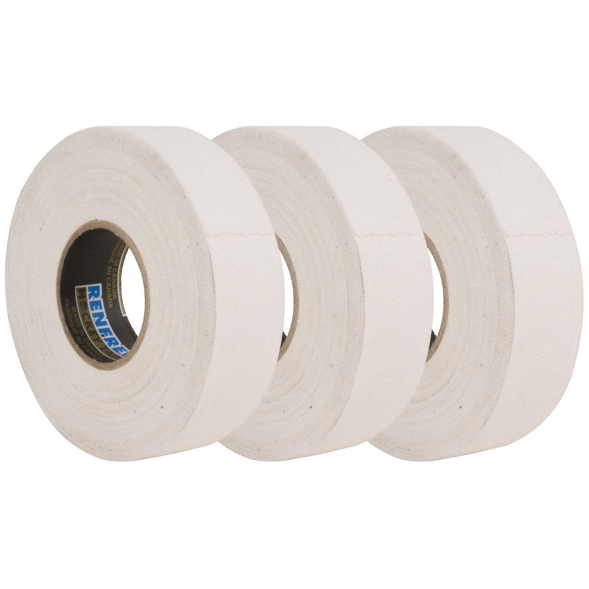 Renfrew White Cloth Hockey Tape - 3 Pack 1 Renfrew White Cloth Hockey Tape - 3 Pack