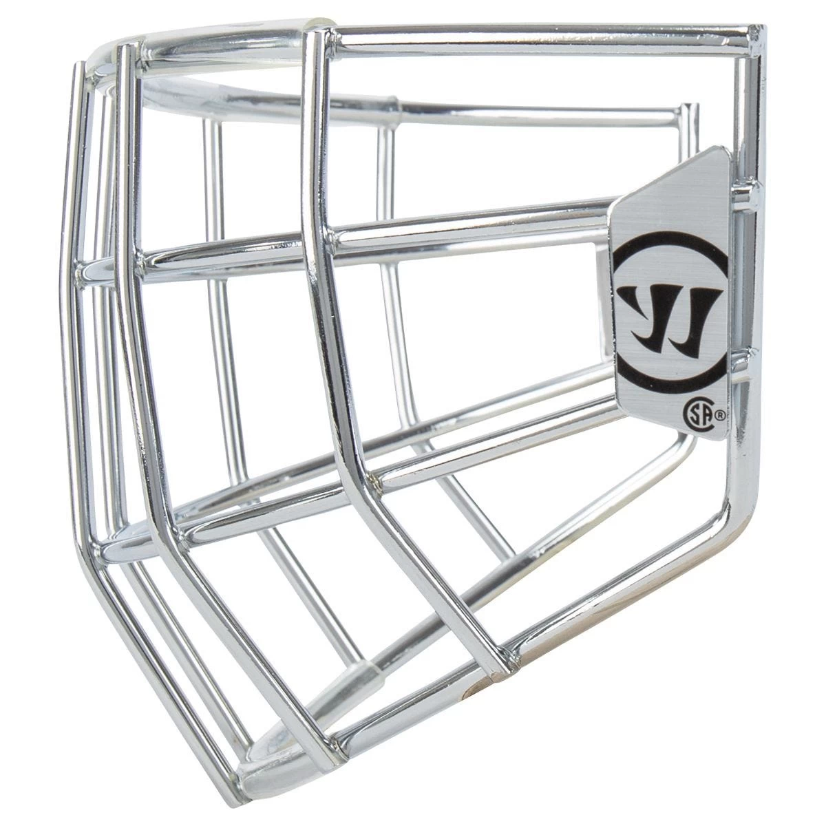 Warrior Ritual Chrome Certified Square Bar Youth Replacement Cage 2 Warrior Ritual Chrome Certified Square Bar Youth Replacement Cage - Image 2