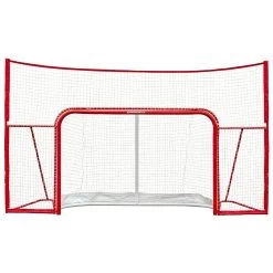 WinnWell Pro Form 72in. Regulation Hockey Net W/ Skateguard & Standalone Backstop
