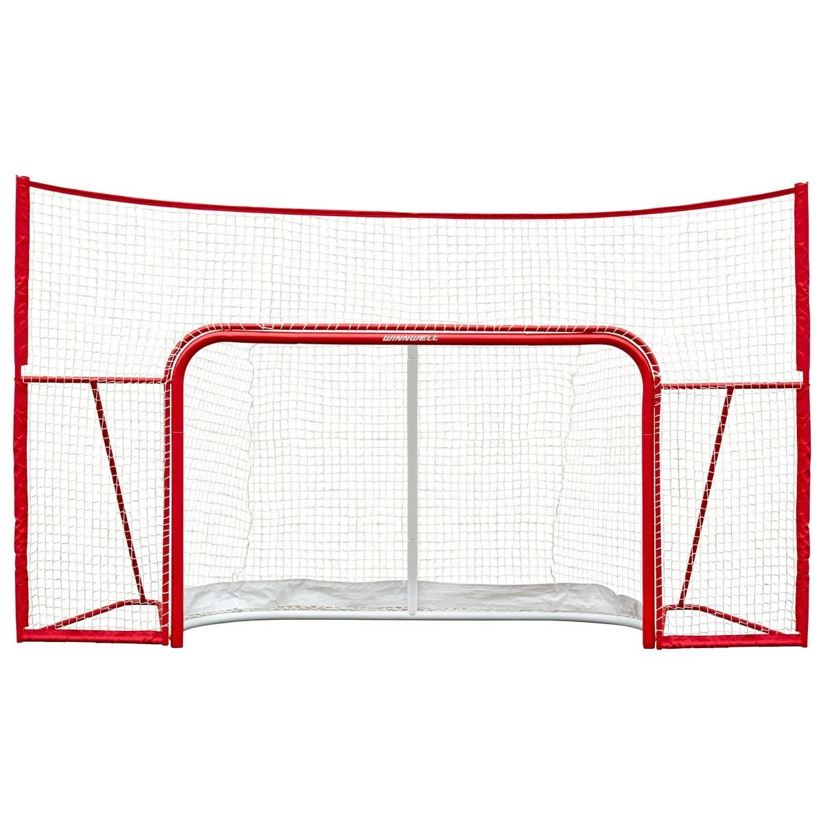 WinnWell Pro Form 72in. Regulation Hockey Net W/ Skateguard & Standalone Backstop 1 WinnWell Pro Form 72in. Regulation Hockey Net W/ Skateguard & Standalone Backstop