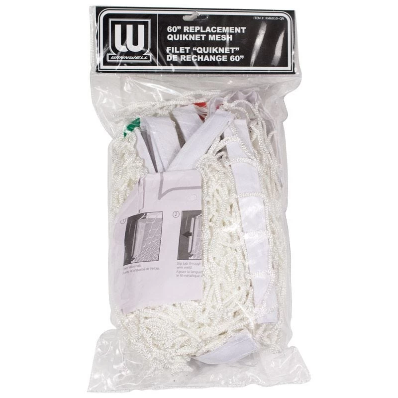 WinnWell 60" Replacement QuickNet Mesh Hockey Net 1 WinnWell 60" Replacement QuickNet Mesh Hockey Net