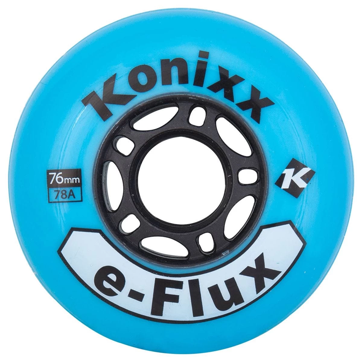 Konixx E-Flux 78A Roller Hockey Wheel - Blue 3 Konixx E-Flux 78A Roller Hockey Wheel - Blue - Image 3