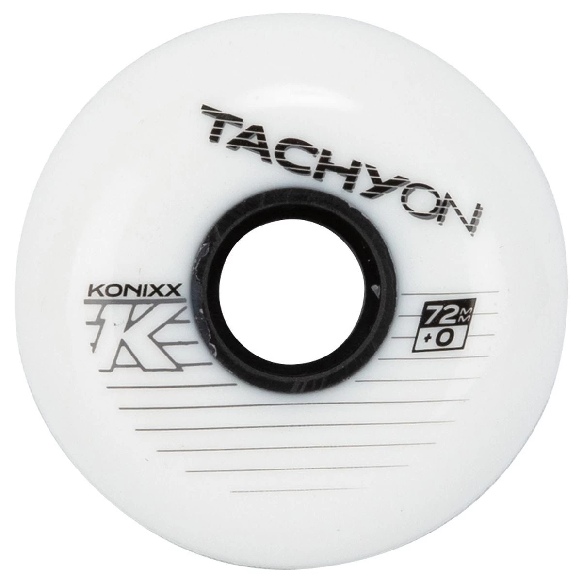 Konixx Tachyon Roller Hockey Wheel - White 4 Konixx Tachyon Roller Hockey Wheel - White - Image 4