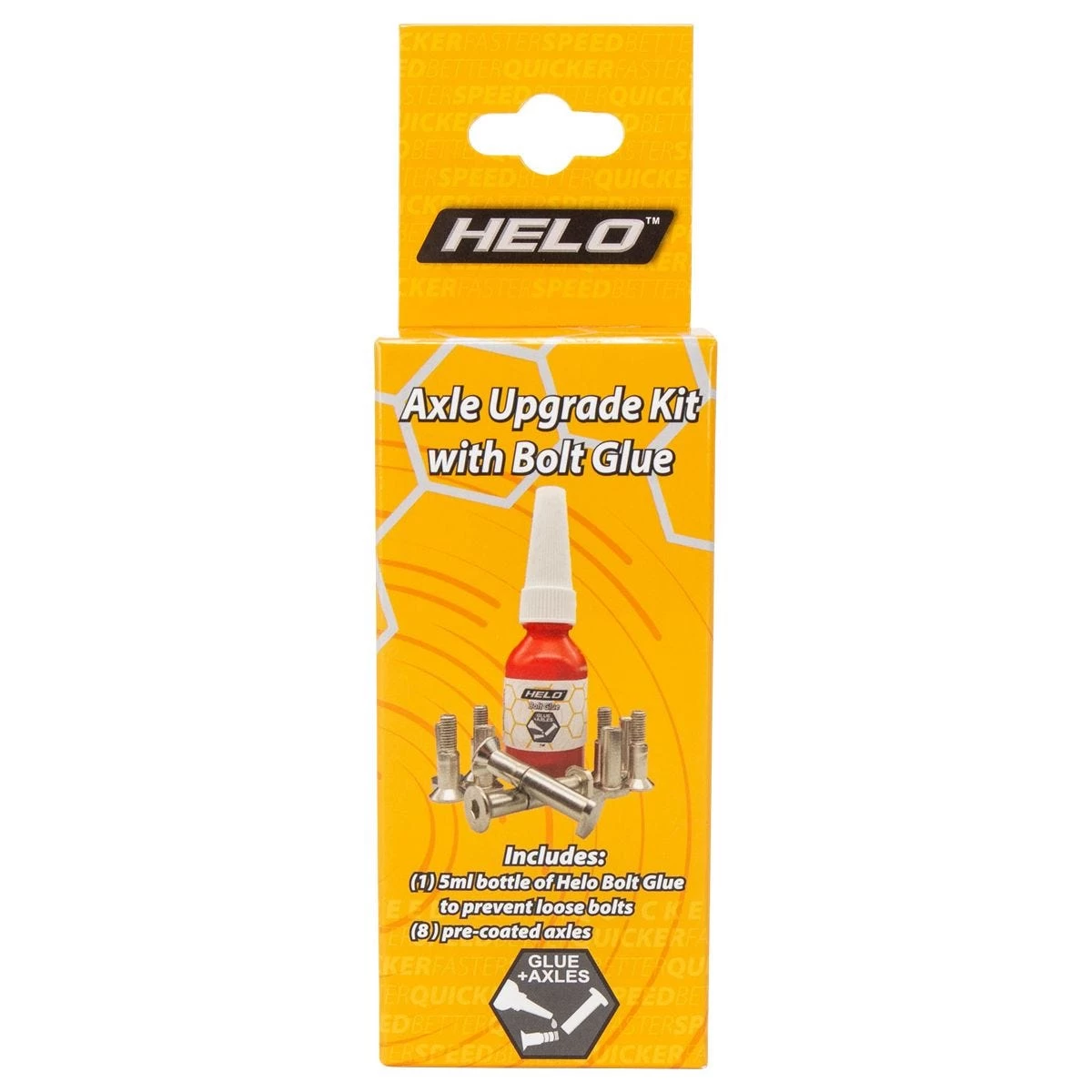 Helo Axle Upgrade Kit W/ Bolt Glue 1 Helo Axle Upgrade Kit W/ Bolt Glue