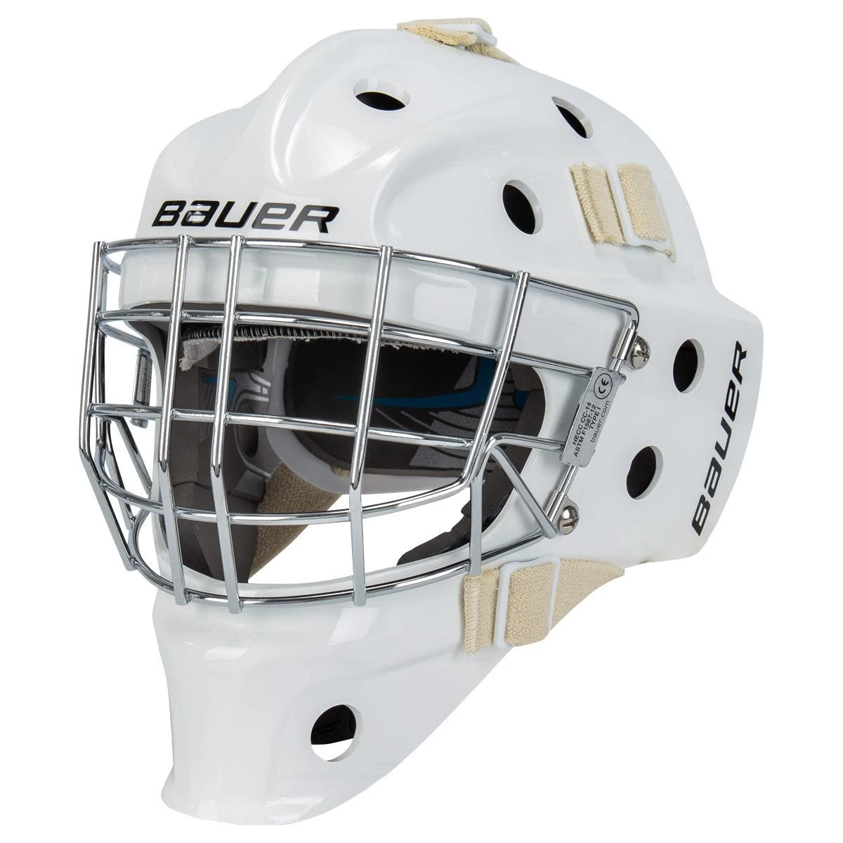 Bauer 930 Youth Certified Straight Bar Goalie Mask 1 Bauer 930 Youth Certified Straight Bar Goalie Mask