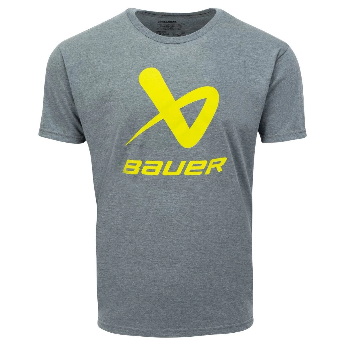 Bauer Core Lockup Crew Senior Short Sleeve Tee Shirt 1 Bauer Core Lockup Crew Senior Short Sleeve Tee Shirt