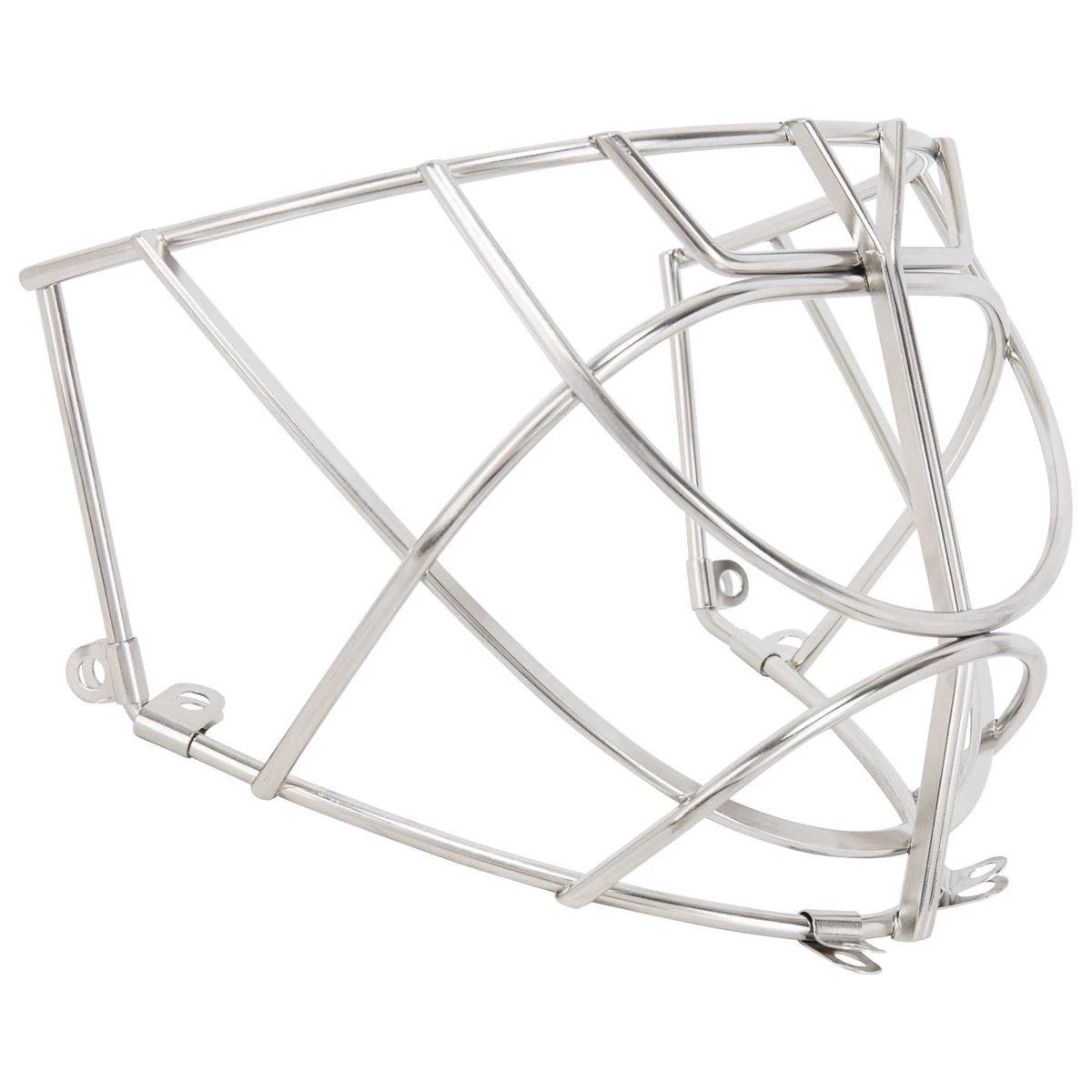 CCM Pro Stainless Steel Non-Certified Cat Eye Goalie Cage 2 CCM Pro Stainless Steel Non-Certified Cat Eye Goalie Cage - Image 2