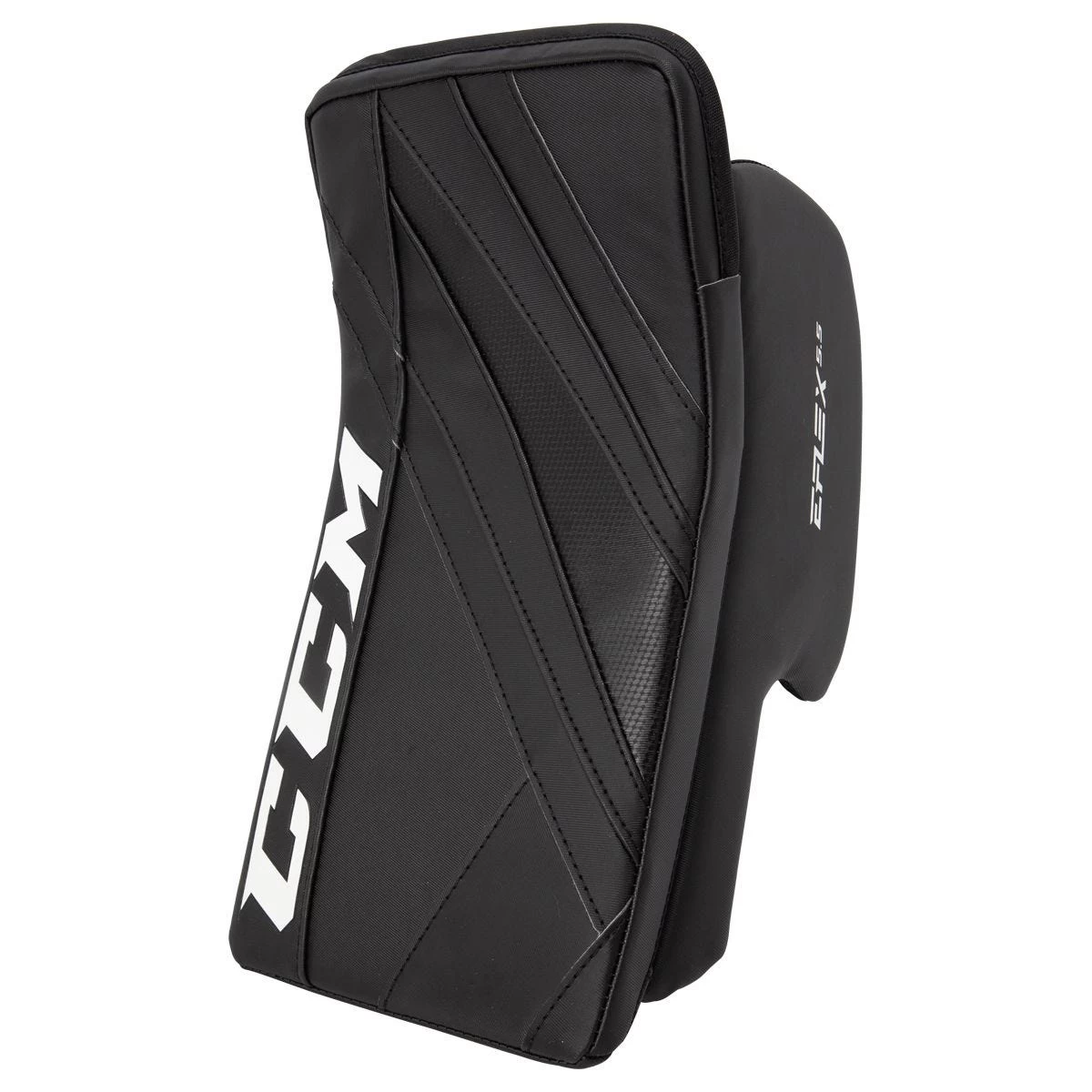 CCM Extreme Flex E5.5 Junior Goalie Blocker 1 CCM Extreme Flex E5.5 Junior Goalie Blocker