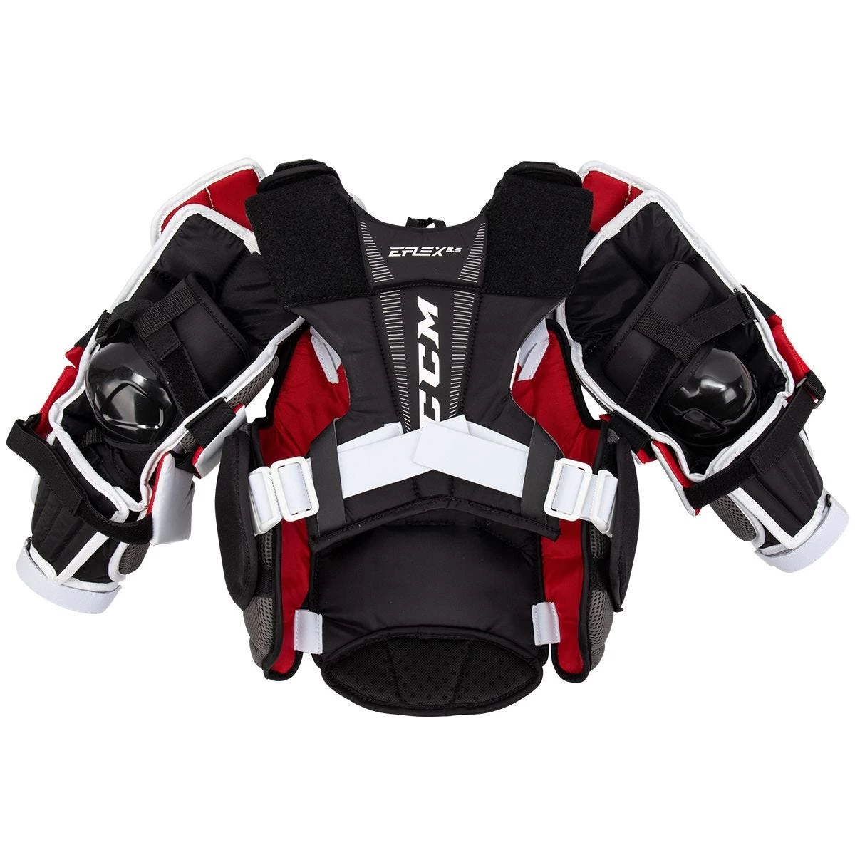 CCM Extreme Flex E5.5 Junior Goalie Chest & Arm Protector 2 CCM Extreme Flex E5.5 Junior Goalie Chest & Arm Protector - Image 2
