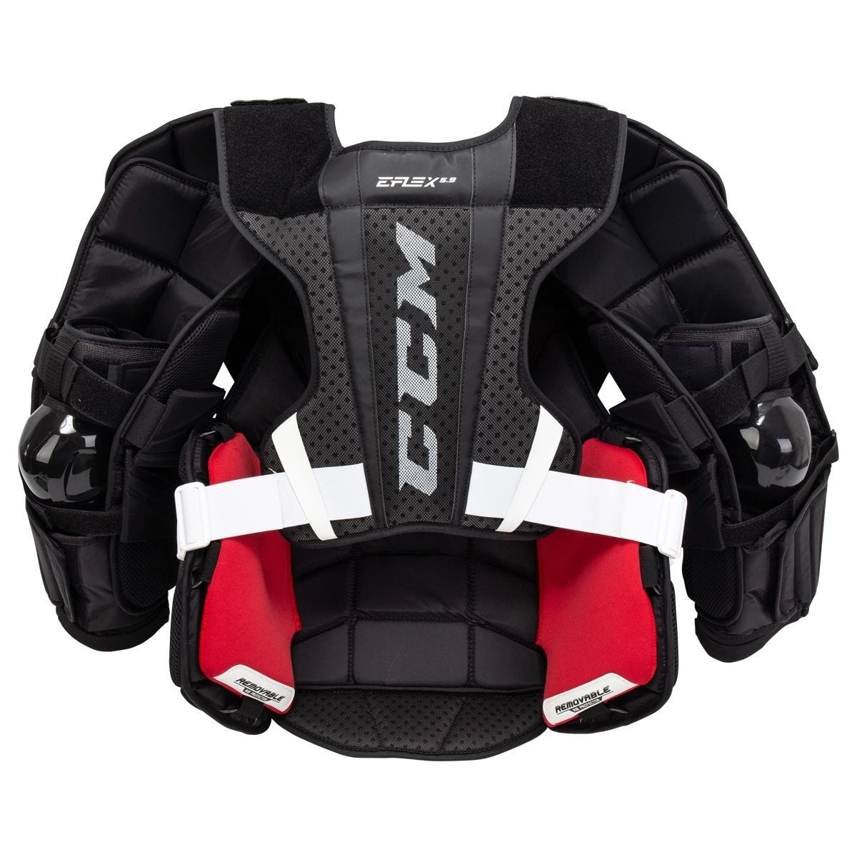 CCM Extreme Flex E5.9 Senior Goalie Chest & Arm Protector 2 CCM Extreme Flex E5.9 Senior Goalie Chest & Arm Protector - Image 2