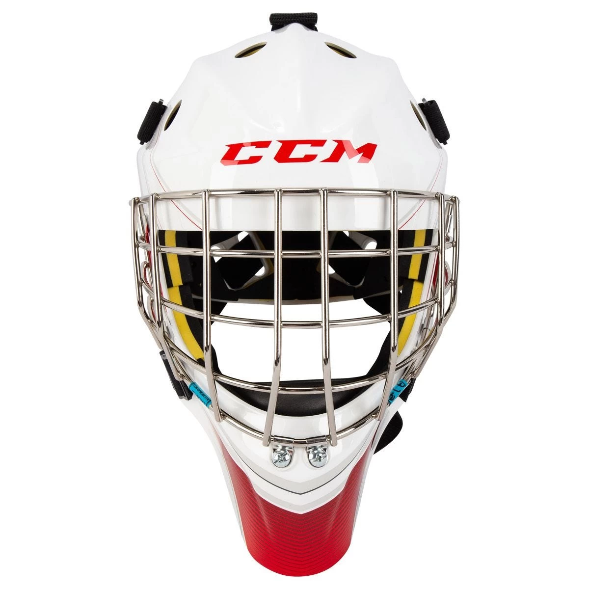 CCM Axis A1.5 Junior Certified Straight Bar Goalie Mask - Team 3 CCM Axis A1.5 Junior Certified Straight Bar Goalie Mask - Team - Image 3