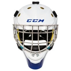 CCM Axis A1.5 Youth Certified Straight Bar Goalie Mask - Team 8 CCM Axis A1.5 Youth Certified Straight Bar Goalie Mask - Team -Baseball Equipment ccm goalie mask axis a1 5 cert straight bar yth team inset2