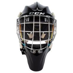 CCM Axis Pro Senior Certified Straight Bar Goalie Mask -Baseball Equipment ccm goalie mask axis pro cert straight bar sr inset2