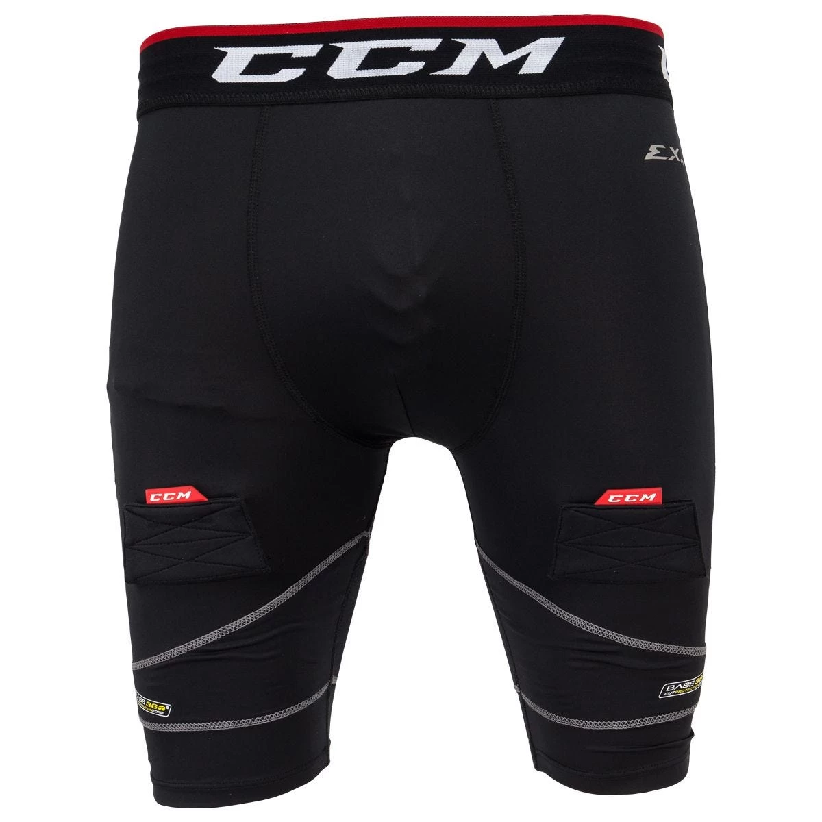 CCM Pro Compression Junior Jock Shorts W/Cup 1 CCM Pro Compression Junior Jock Shorts W/Cup