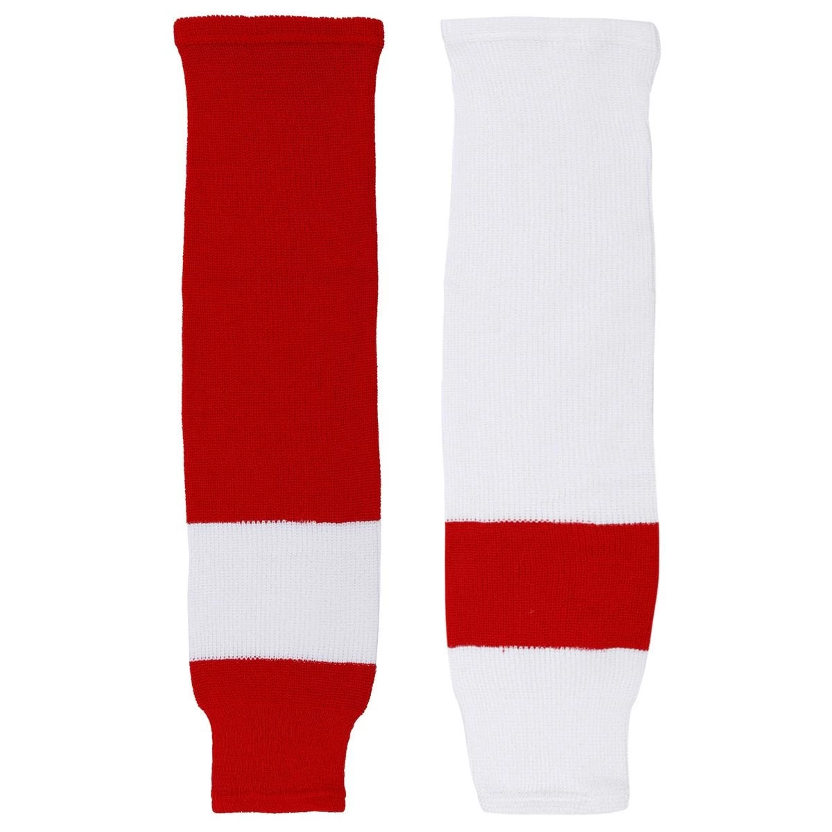 CCM 2-Tone Single Stripe Knit Hockey Socks 1 CCM 2-Tone Single Stripe Knit Hockey Socks