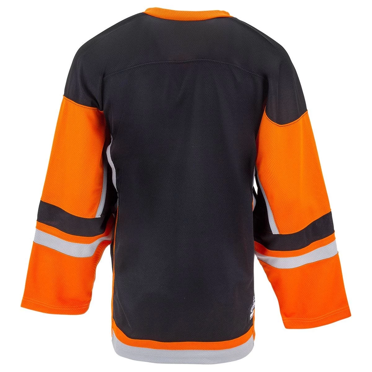 Stadium Youth Hockey Jersey - Black/Orange/Gray 2 Stadium Youth Hockey Jersey - Black/Orange/Gray - Image 2