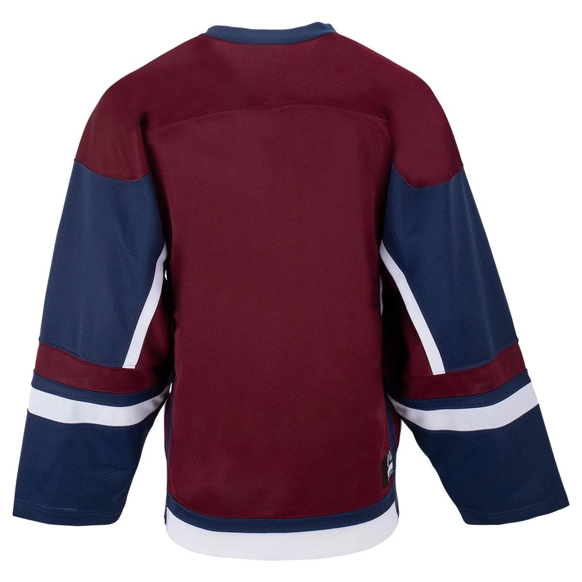 Stadium Youth Hockey Jersey - Maroon/Navy/White 2 Stadium Youth Hockey Jersey - Maroon/Navy/White - Image 2