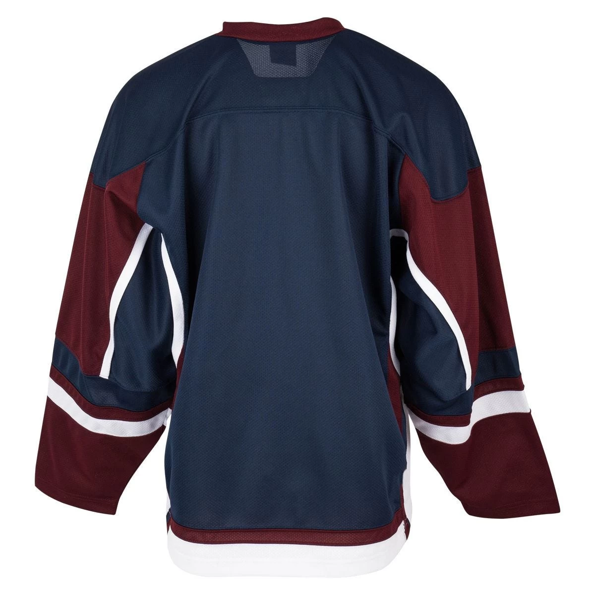 Stadium Youth Hockey Jersey - Navy/Maroon/White 2 Stadium Youth Hockey Jersey - Navy/Maroon/White - Image 2
