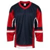 Stadium Adult Hockey Jersey - Navy/Red/White