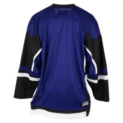 Stadium Youth Hockey Jersey - Purple/Black/White