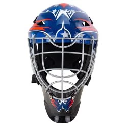 Washington Capitals Franklin GFM 1500 Goalie Face Mask -Baseball Equipment franklin hockey street goalie mask gfm 1500 wsh inset6