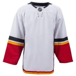 Calgary Flames MonkeySports Uncrested Adult Hockey Jersey 7 Calgary Flames MonkeySports Uncrested Adult Hockey Jersey -Baseball Equipment monkeysports hockey jersey uncrested calgary flames sr inset7