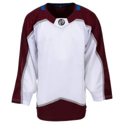 Colorado Avalanche MonkeySports Uncrested Junior Hockey Jersey 7 Colorado Avalanche MonkeySports Uncrested Junior Hockey Jersey -Baseball Equipment monkeysports hockey jersey uncrested colorado avalanche jr inset7