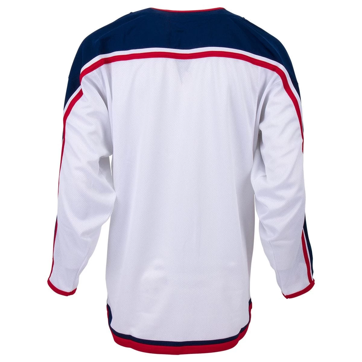 Columbus Blue Jackets MonkeySports Uncrested Adult Hockey Jersey 4 Columbus Blue Jackets MonkeySports Uncrested Adult Hockey Jersey - Image 4