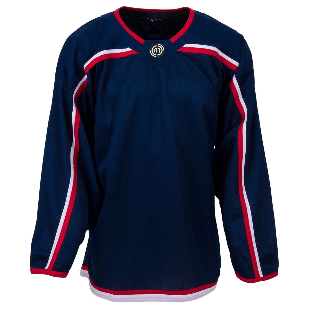Columbus Blue Jackets MonkeySports Uncrested Adult Hockey Jersey 1 Columbus Blue Jackets MonkeySports Uncrested Adult Hockey Jersey