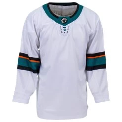 San Jose Sharks MonkeySports Uncrested Adult Hockey Jersey -Baseball Equipment monkeysports hockey jersey uncrested san jose sharks sr inset7