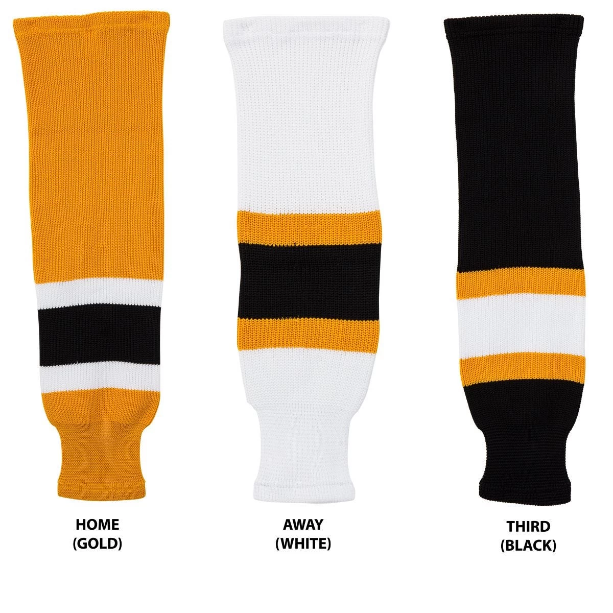 Boston Bruins MonkeySports Knit Hockey Socks 1 Boston Bruins MonkeySports Knit Hockey Socks