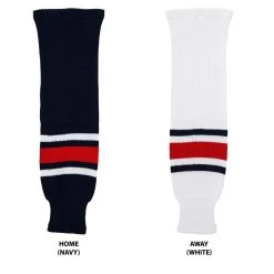 Columbus Blue Jackets MonkeySports Knit Hockey Socks