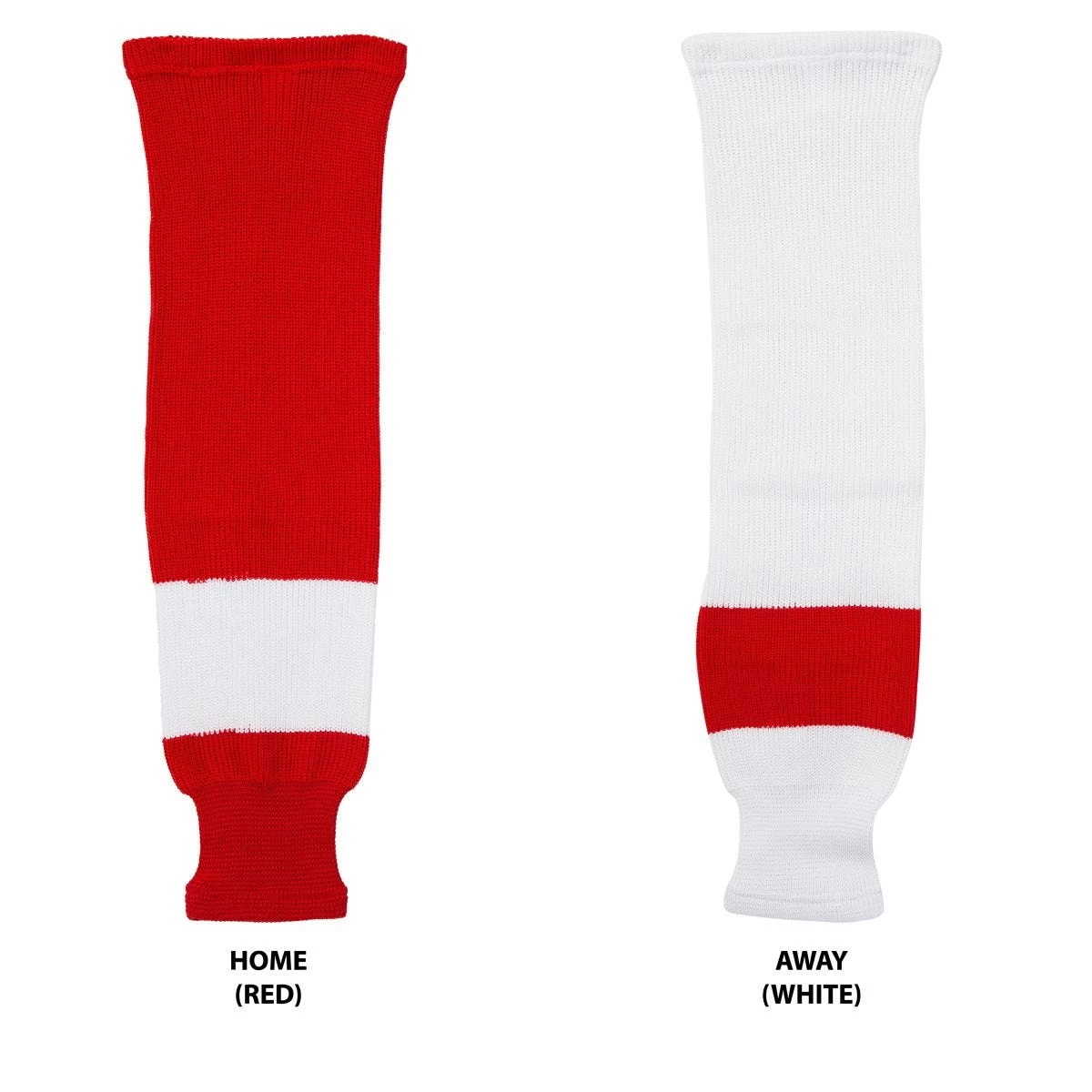 Detroit Red Wings MonkeySports Knit Hockey Socks 1 Detroit Red Wings MonkeySports Knit Hockey Socks