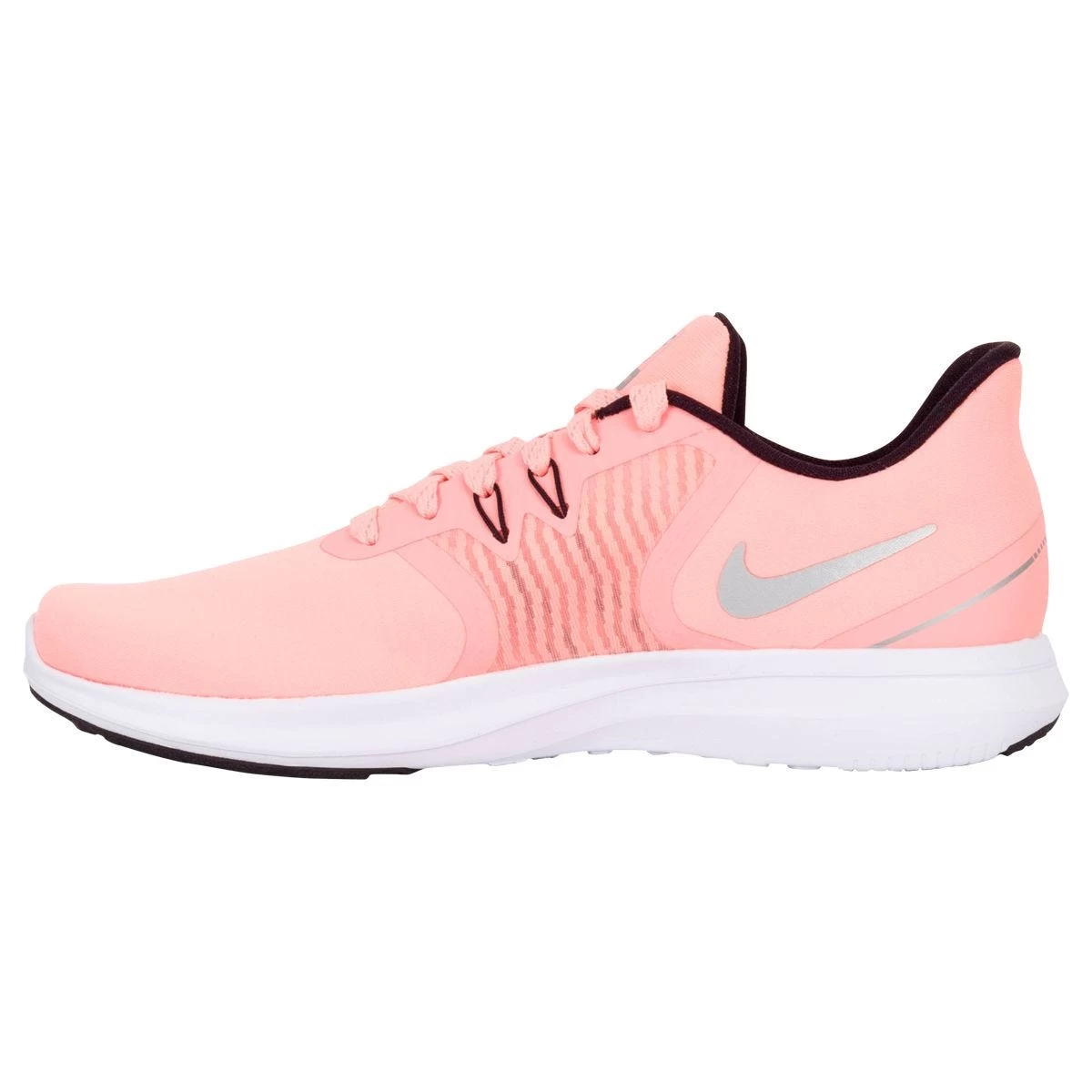 Nike In-Season TR 8 Women's Training Shoes - Pink/Metallic Silver/Burgundy Ash 3 Nike In-Season TR 8 Women's Training Shoes - Pink/Metallic Silver/Burgundy Ash - Image 3