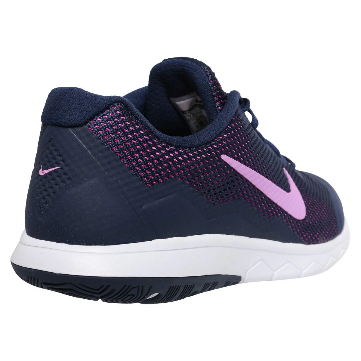 Nike Flex EXP 4 Women's Shoe - Midnight Navy/Obsidian/Fuchsia 3 Nike Flex EXP 4 Women's Shoe - Midnight Navy/Obsidian/Fuchsia - Image 3