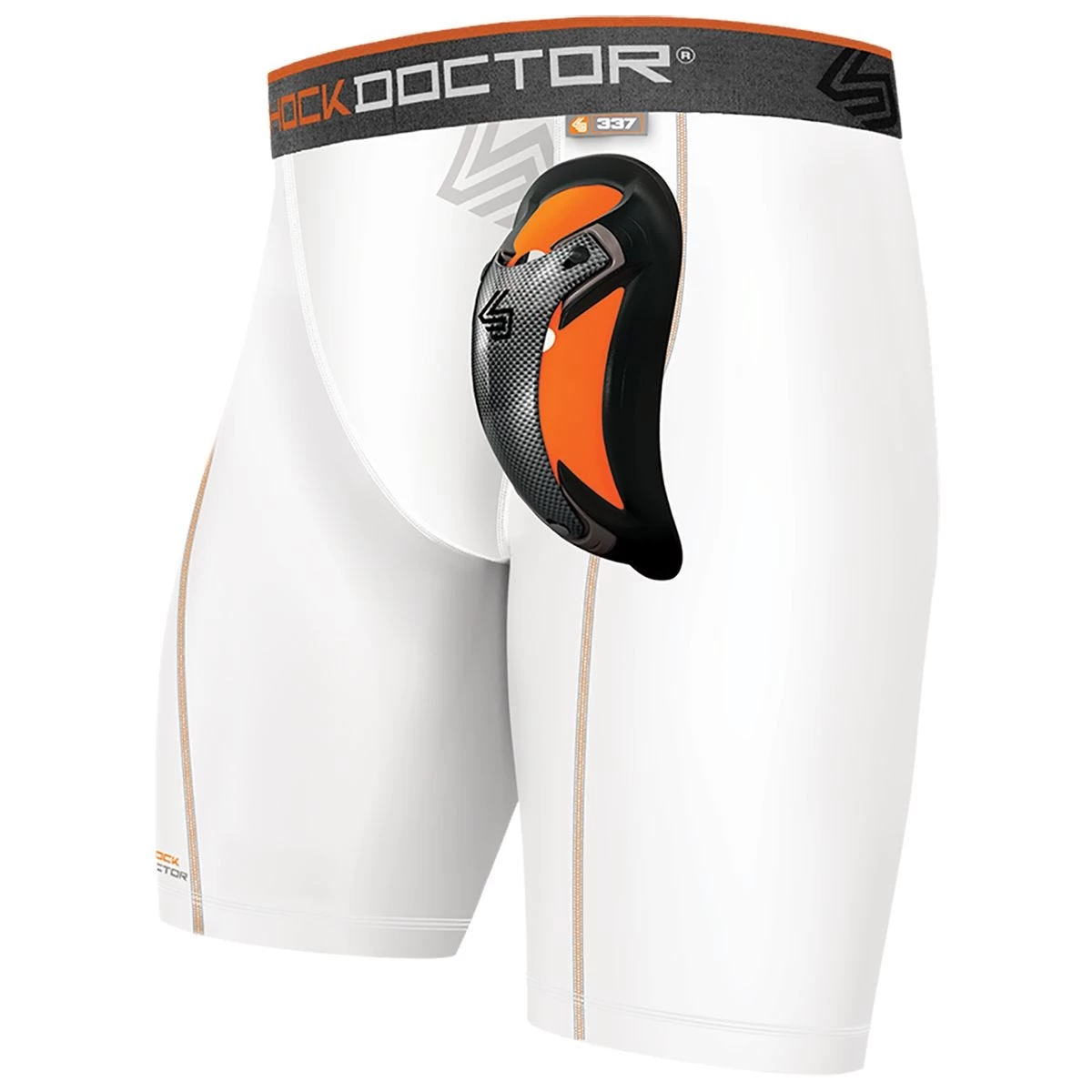 Shock Doctor 337 Youth Compression Short W/ Ultra Carbon Flex Cup 1 Shock Doctor 337 Youth Compression Short W/ Ultra Carbon Flex Cup