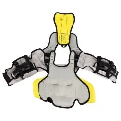 Warrior Ritual X3 E Youth Goalie Chest & Arm Protector -Baseball Equipment warrior goalie chest protector ritual x3 e yt inset5