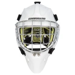 Warrior Ritual R/F1 Junior Certified Straight Bar Goalie Mask -Baseball Equipment warrior goalie mask ritual r f1 jr inset3