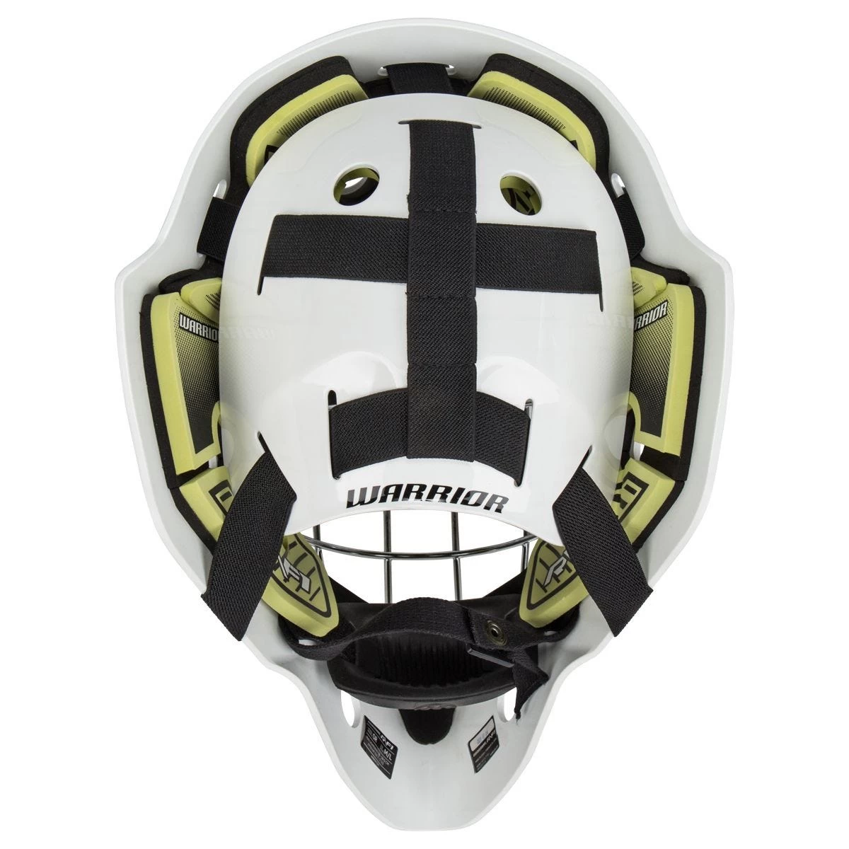 Warrior Ritual R/F1 Senior Certified Straight Bar Goalie Mask 5 Warrior Ritual R/F1 Senior Certified Straight Bar Goalie Mask - Image 5