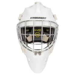 Warrior Ritual R/F1 Senior+ Certified Straight Bar Goalie Mask -Baseball Equipment warrior goalie mask ritual r f1 sr plus inset3
