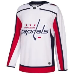 Washington Capitals Adidas AdiZero Authentic NHL Hockey Jersey -Baseball Equipment was 5b5 front